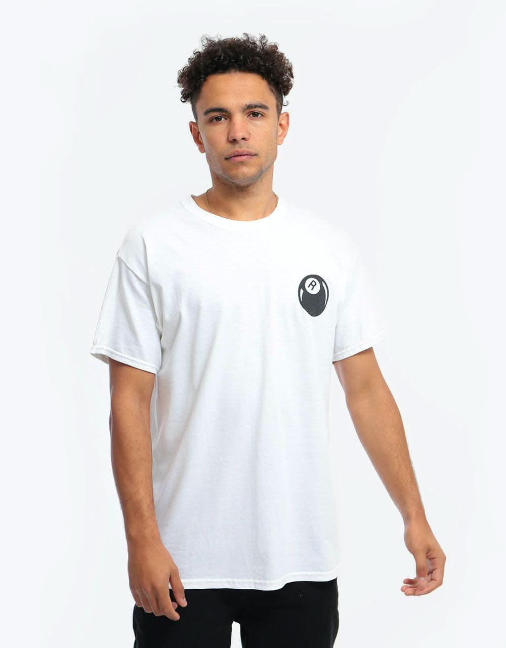 Route One Magic R Ball T-Shirt - White