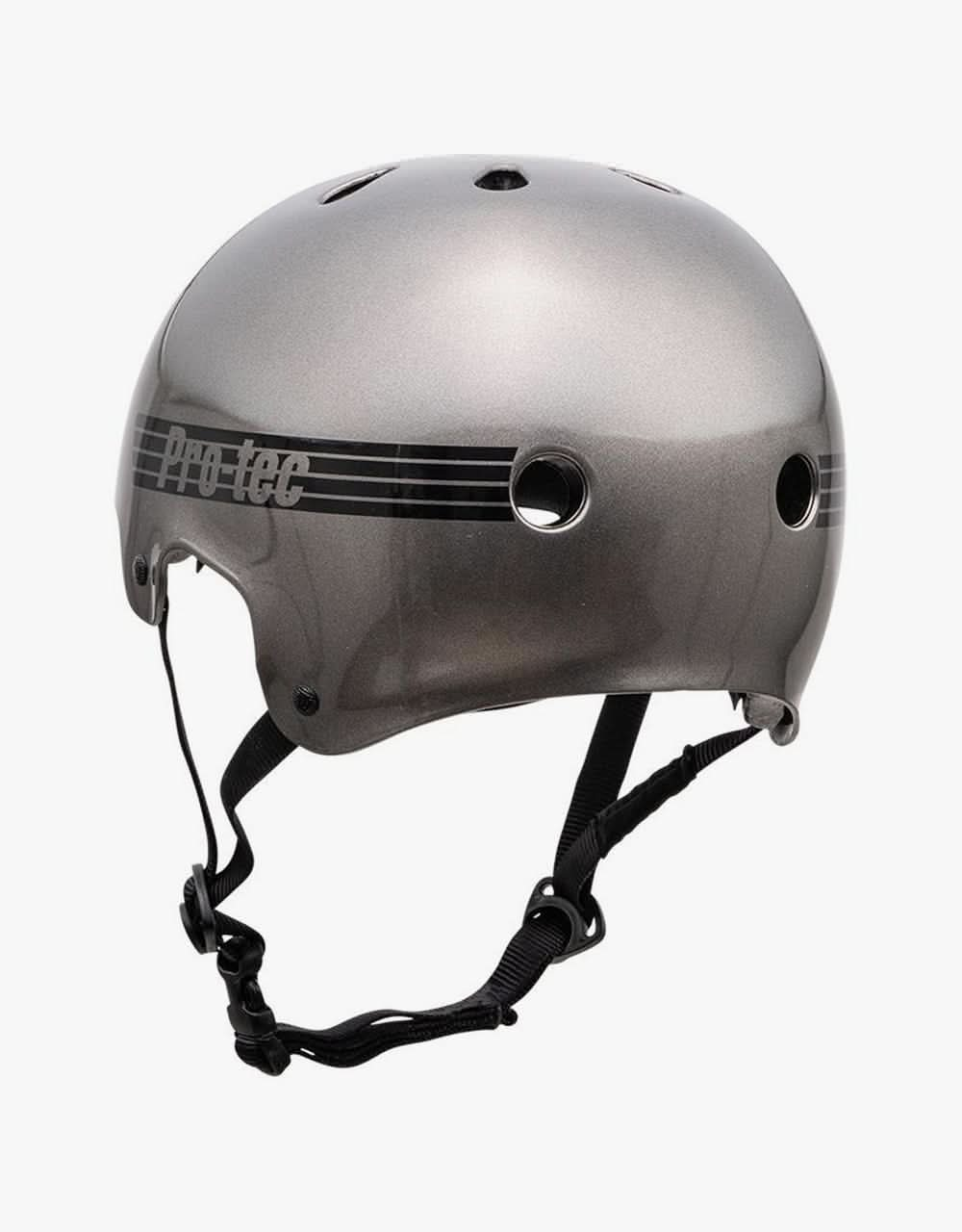 Pro Tec Old School Helmet - Matte Metallic Gunmetal