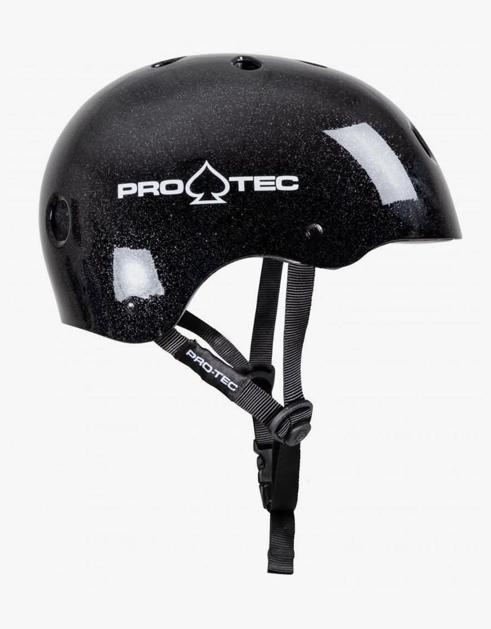 Pro Tec Classic Helmet - Black Metal Flake