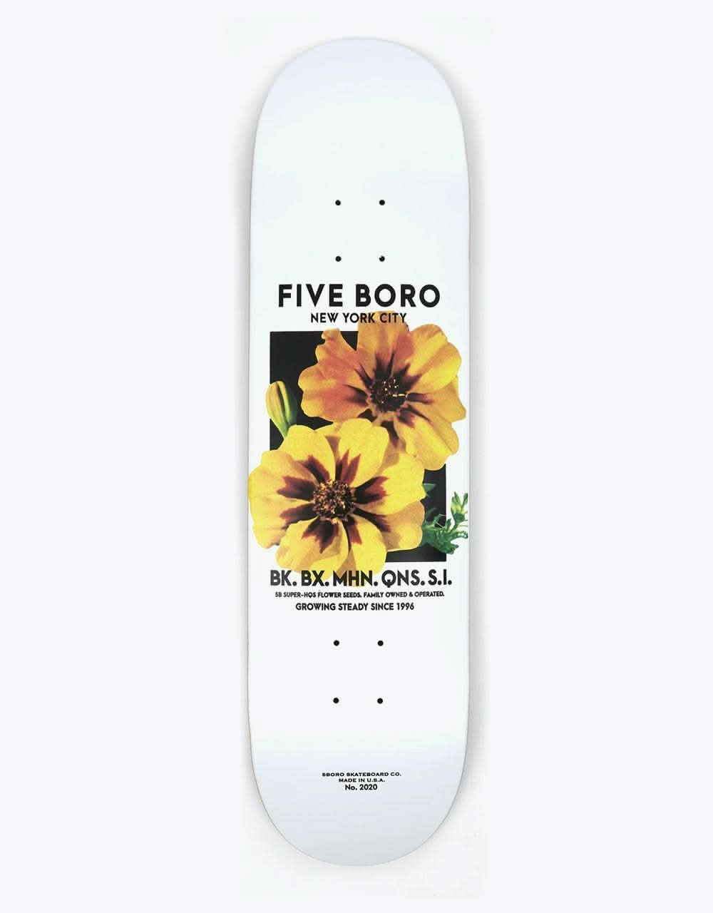 5Boro Flower Seed Skateboard Deck - 8.25"