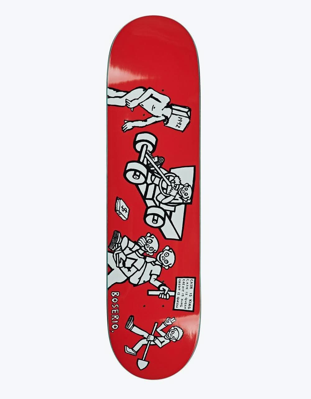 Polar Boserio Cash is Queen Skateboard Deck - 8.125"