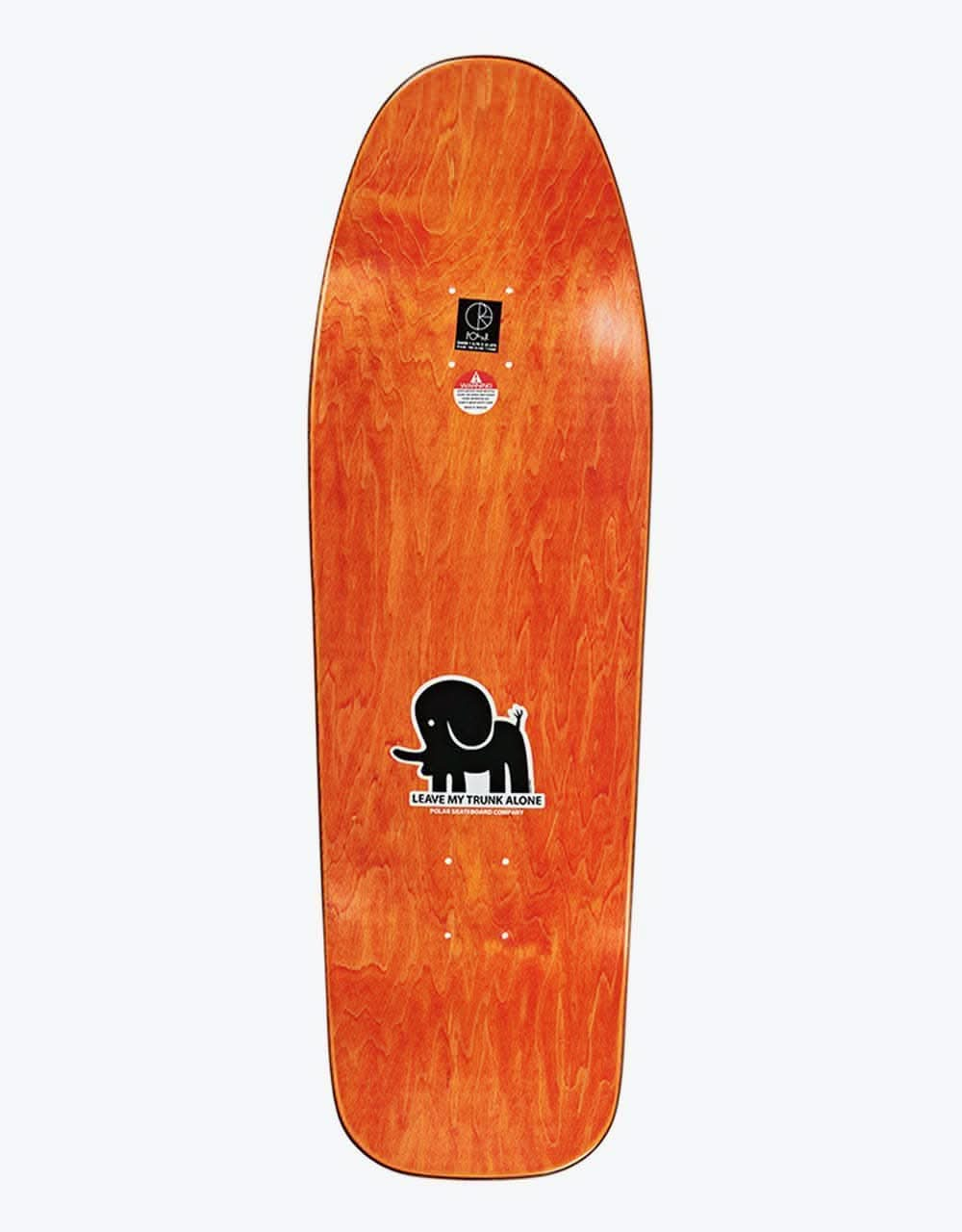 Polar Team Leave My Trunk Alone Skateboard Deck - DANE 1 Shape 9.75"