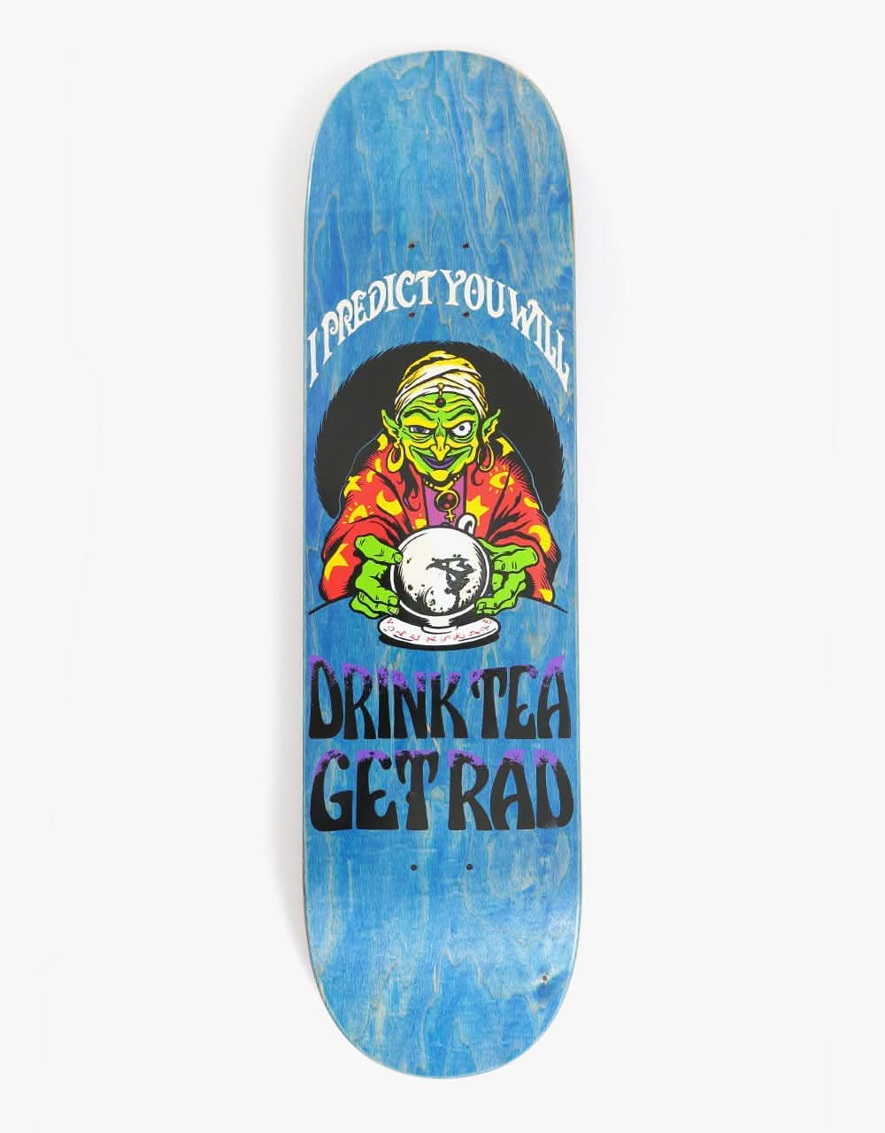 Lovenskate Dave The Chimp Drink Tea, Get Rad Skateboard Deck - 8.25"