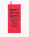 Lovenskate Don't Be So Wet Quick Dry Towel (90cm X 40cm) - Red