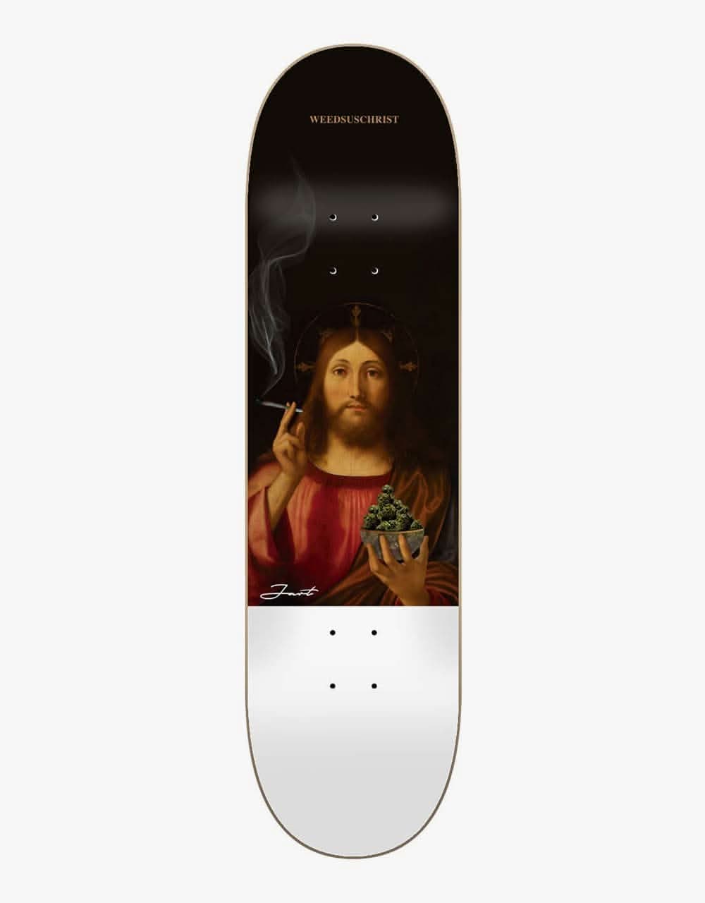 Jart Renaissance II Weedsuschrist Skateboard Deck - 8"