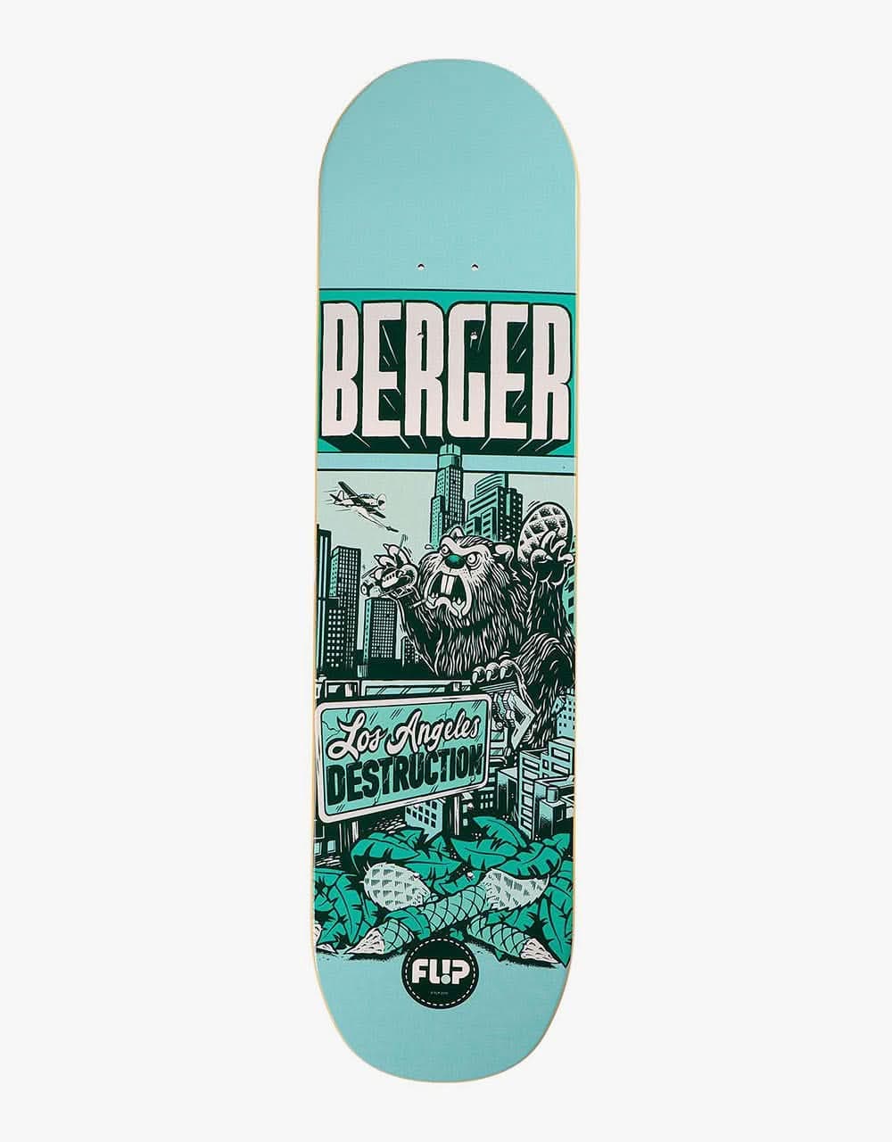 Flip Berger Comix Skateboard Deck - 8"