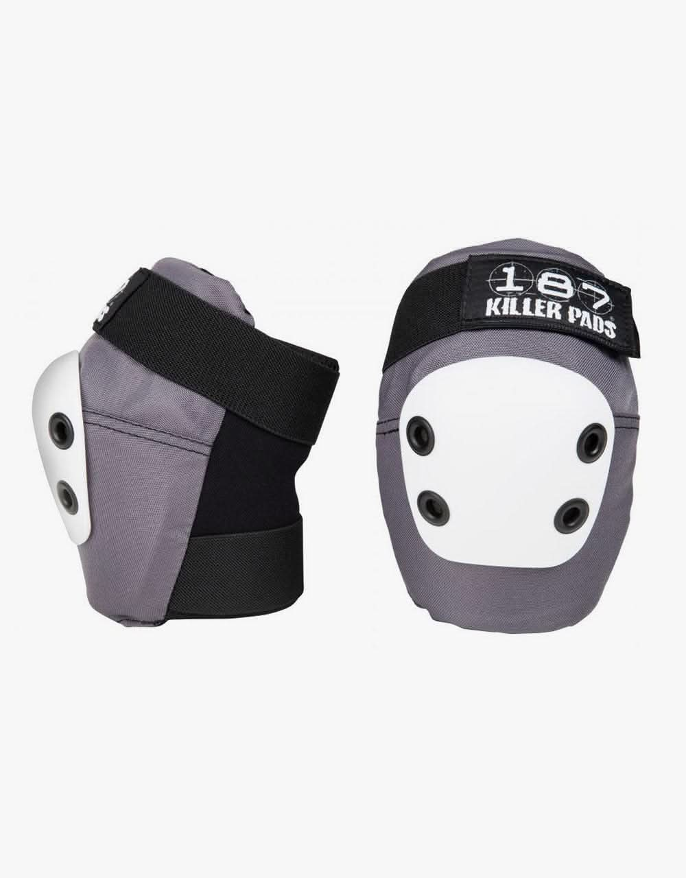 187 Killer Pads Slim Elbow - Grey/Black/White