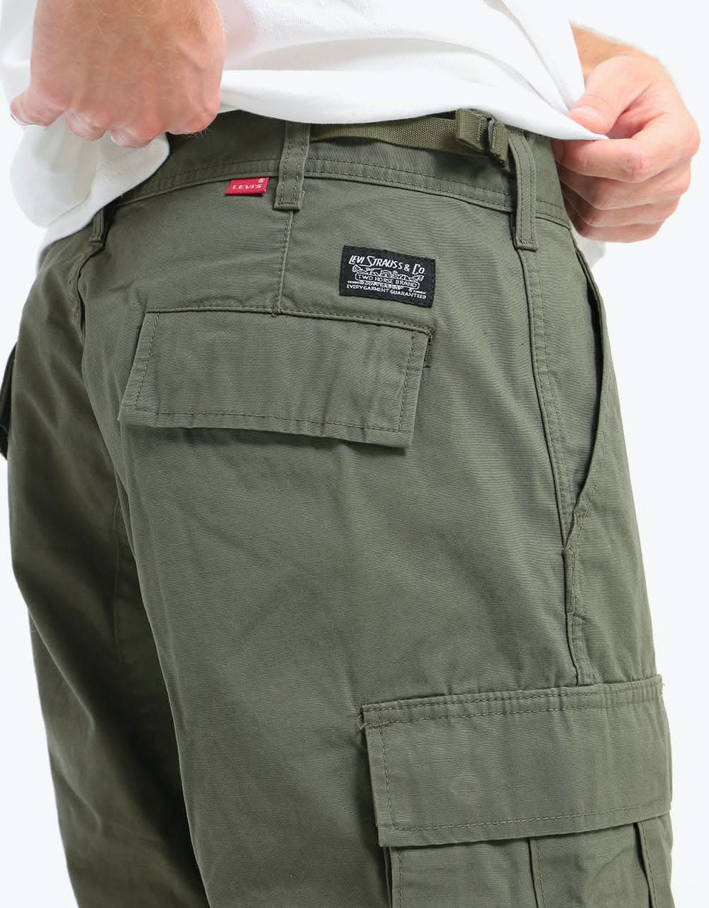 Levi's Skateboarding Cargo Pant - S&E Olive Night Ripstop