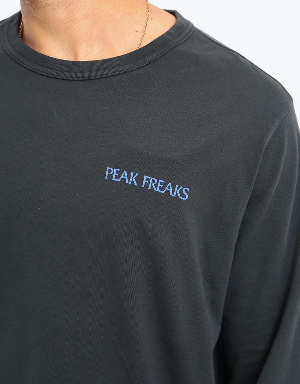 Levi's Skateboarding Graphic L/S T-Shirt - LSC Jet Black Peak Freak Wh