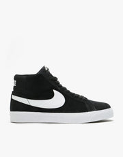 Nike SB Zoom Blazer Mid Skateschuhe – Schwarz/Weiß-Weiß-Weiß