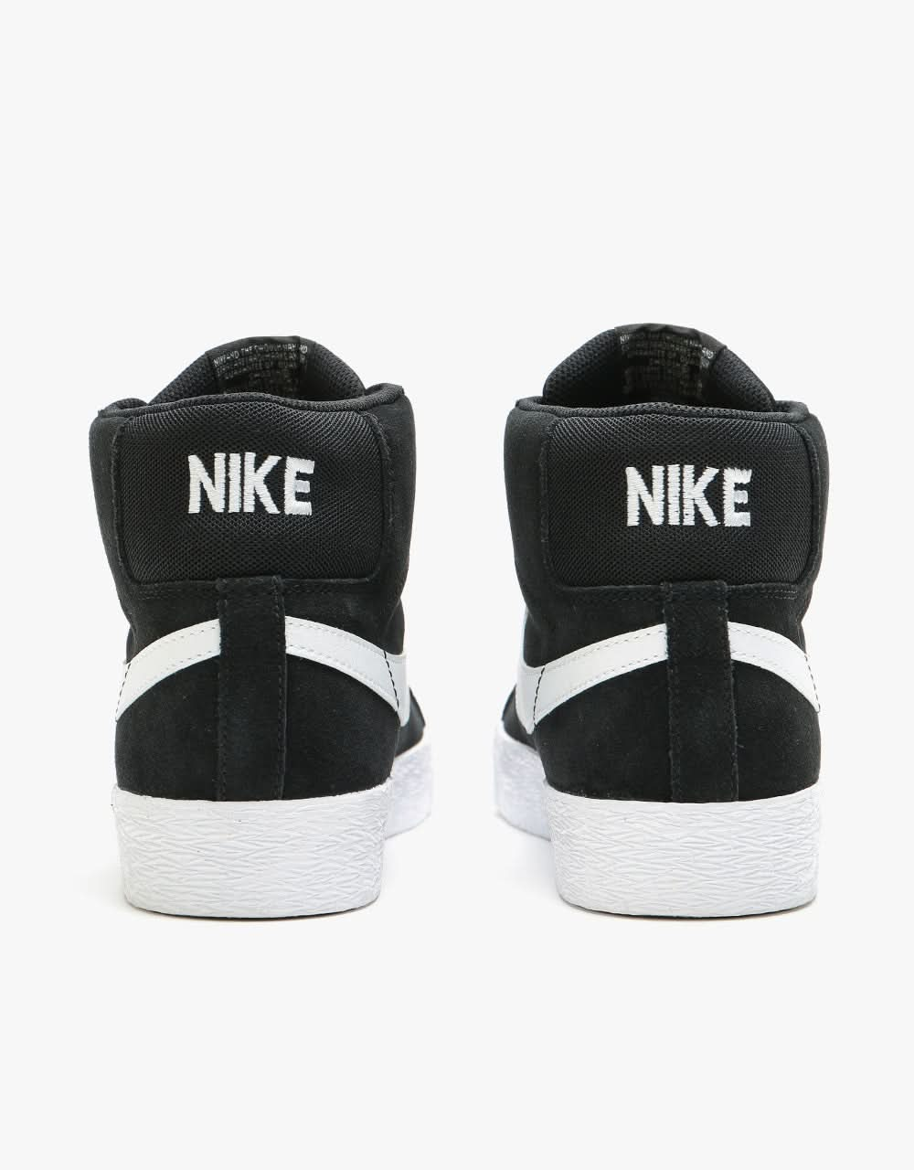 Nike SB Zoom Blazer Mid Chaussures de skate - Noir/Blanc-Blanc-Blanc