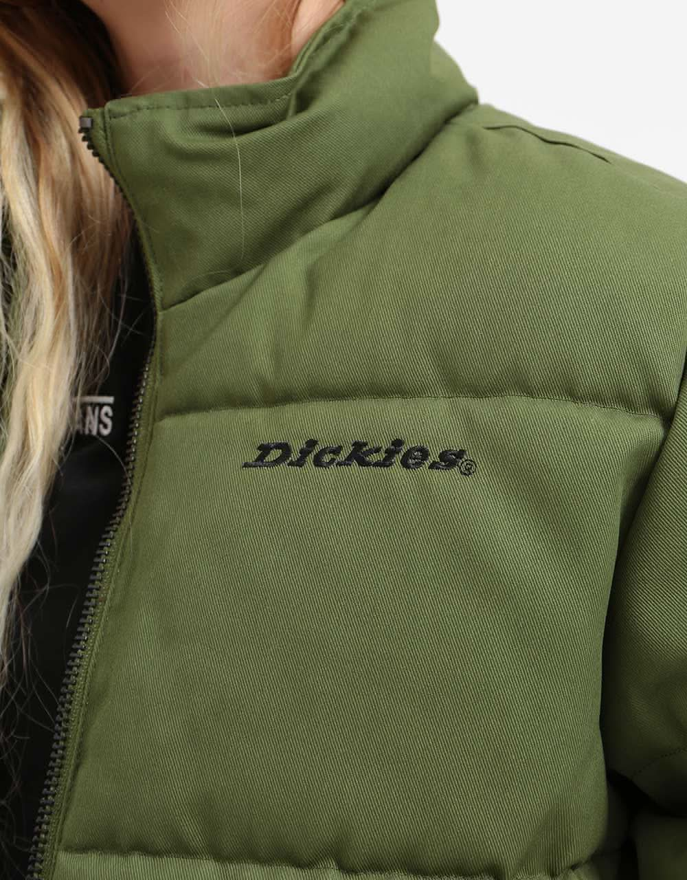 Dickies Womens Rodessa Puffer Jacket - Army Green