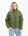 Dickies Womens Rodessa Puffer Jacket - Army Green