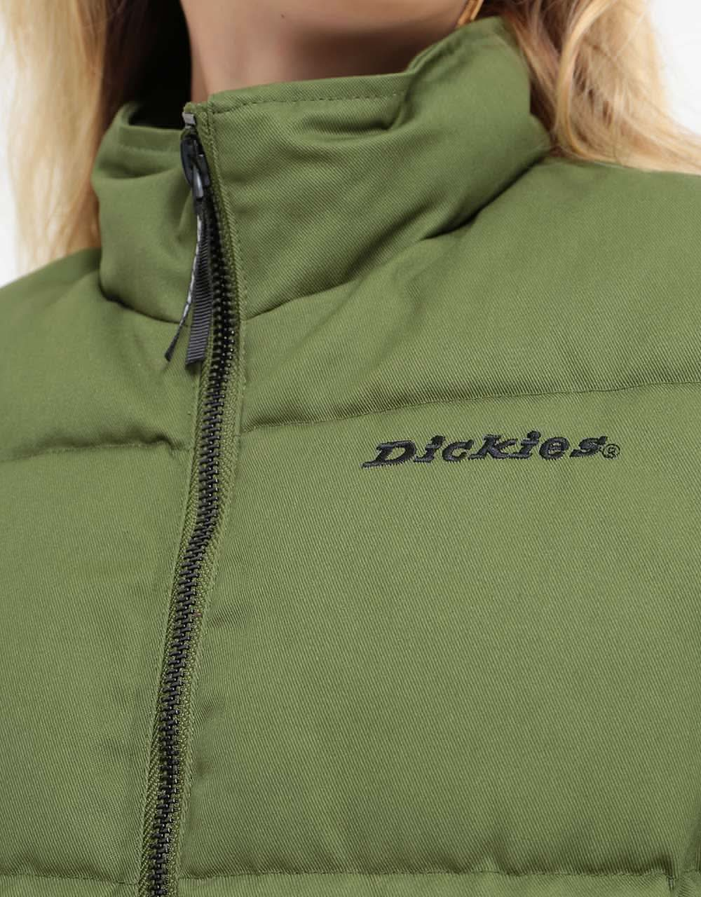 Dickies Womens Rodessa Puffer Jacket - Army Green