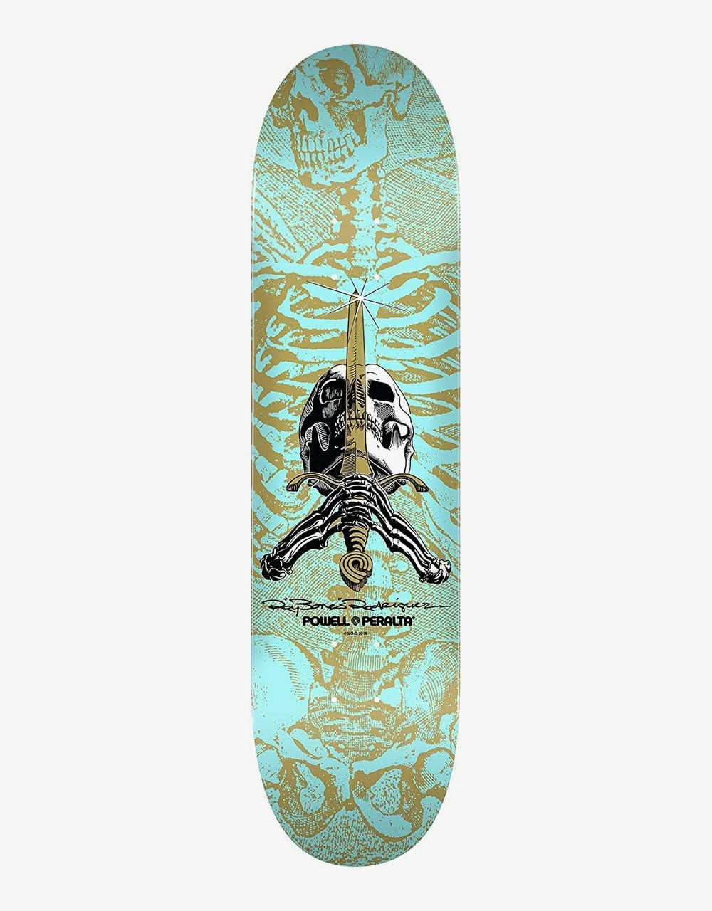 Powell Peralta Skull & Sword 249 Skateboard Deck - 8.5"