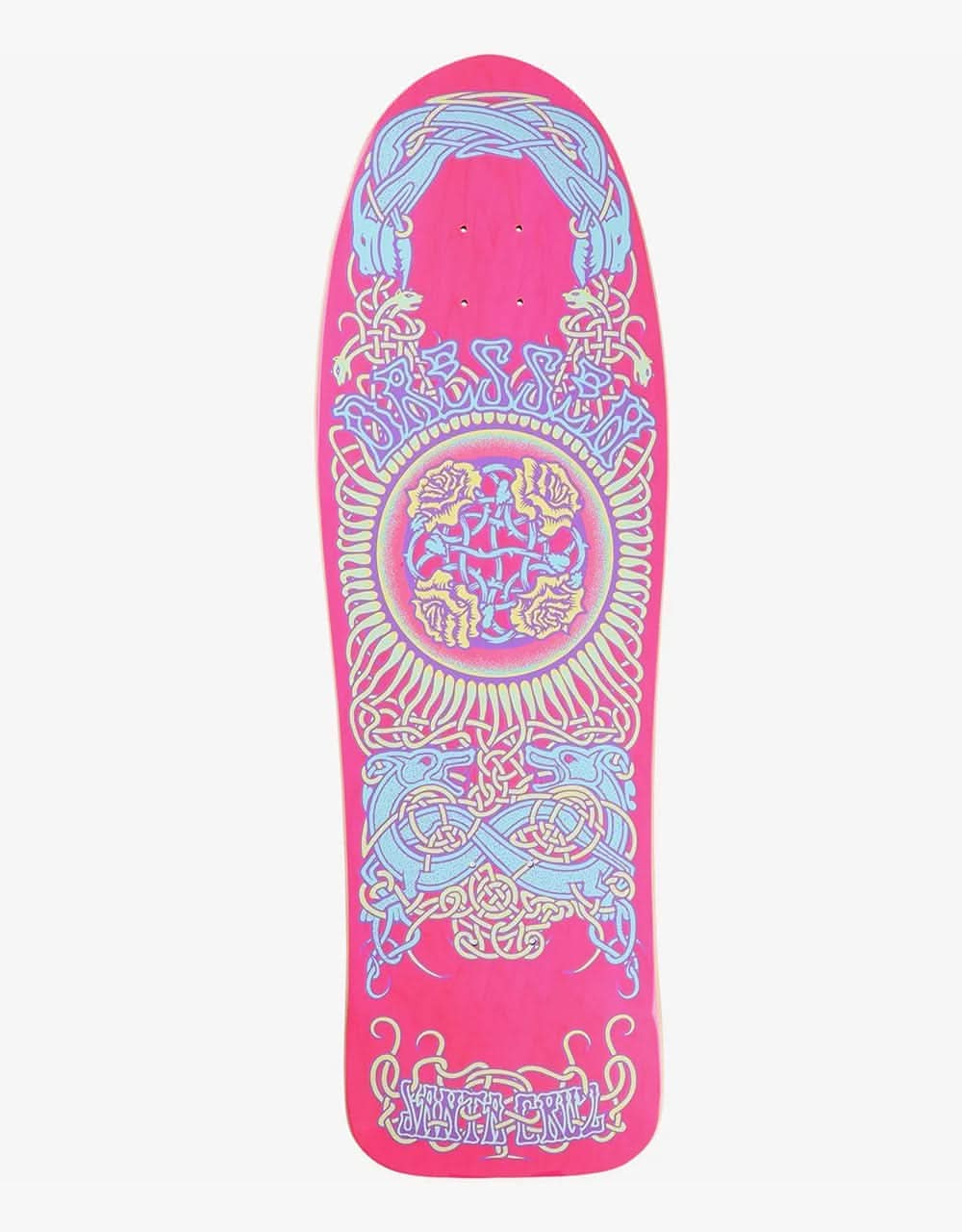 Santa Cruz Dressen Roses Reissue Skateboard Deck - 10"