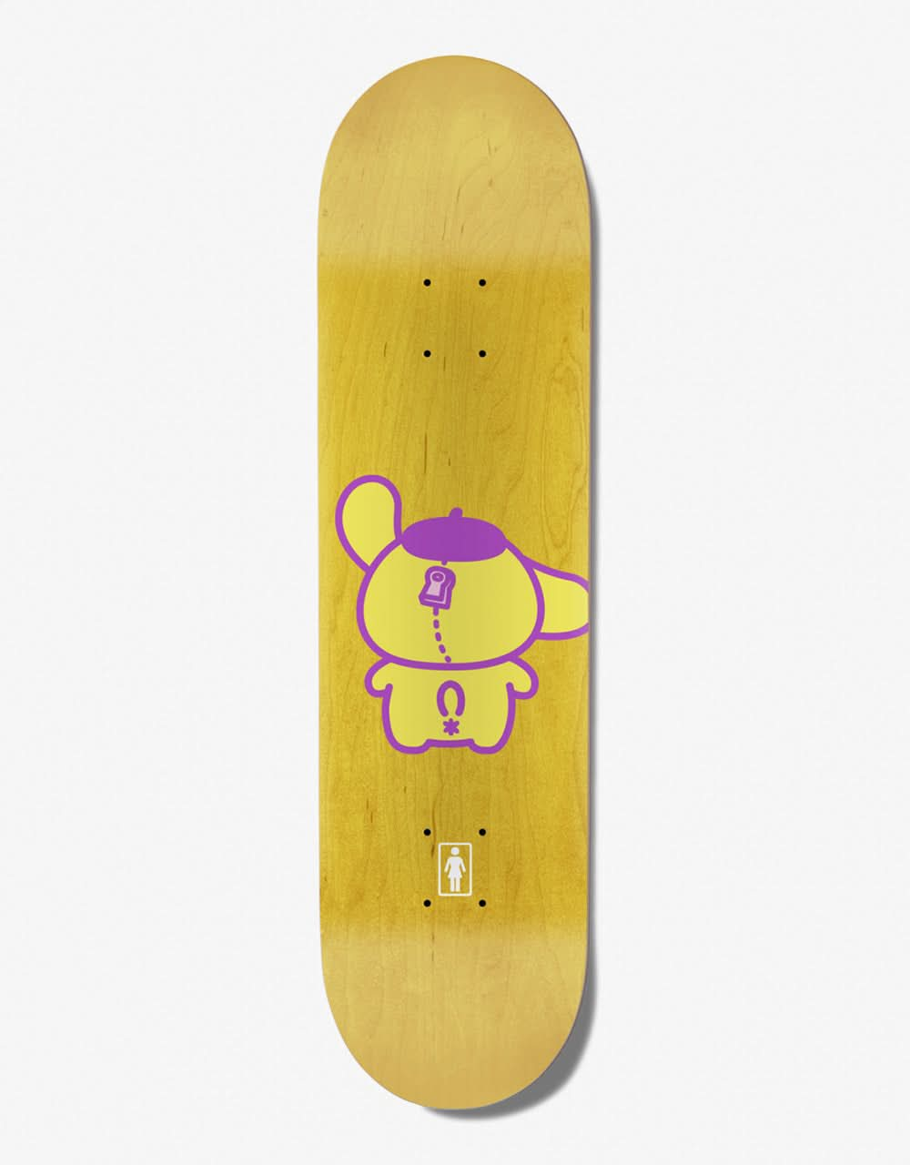 Girl x Sanrio Gass 60th Anniversary Skateboard Deck - 8.5"