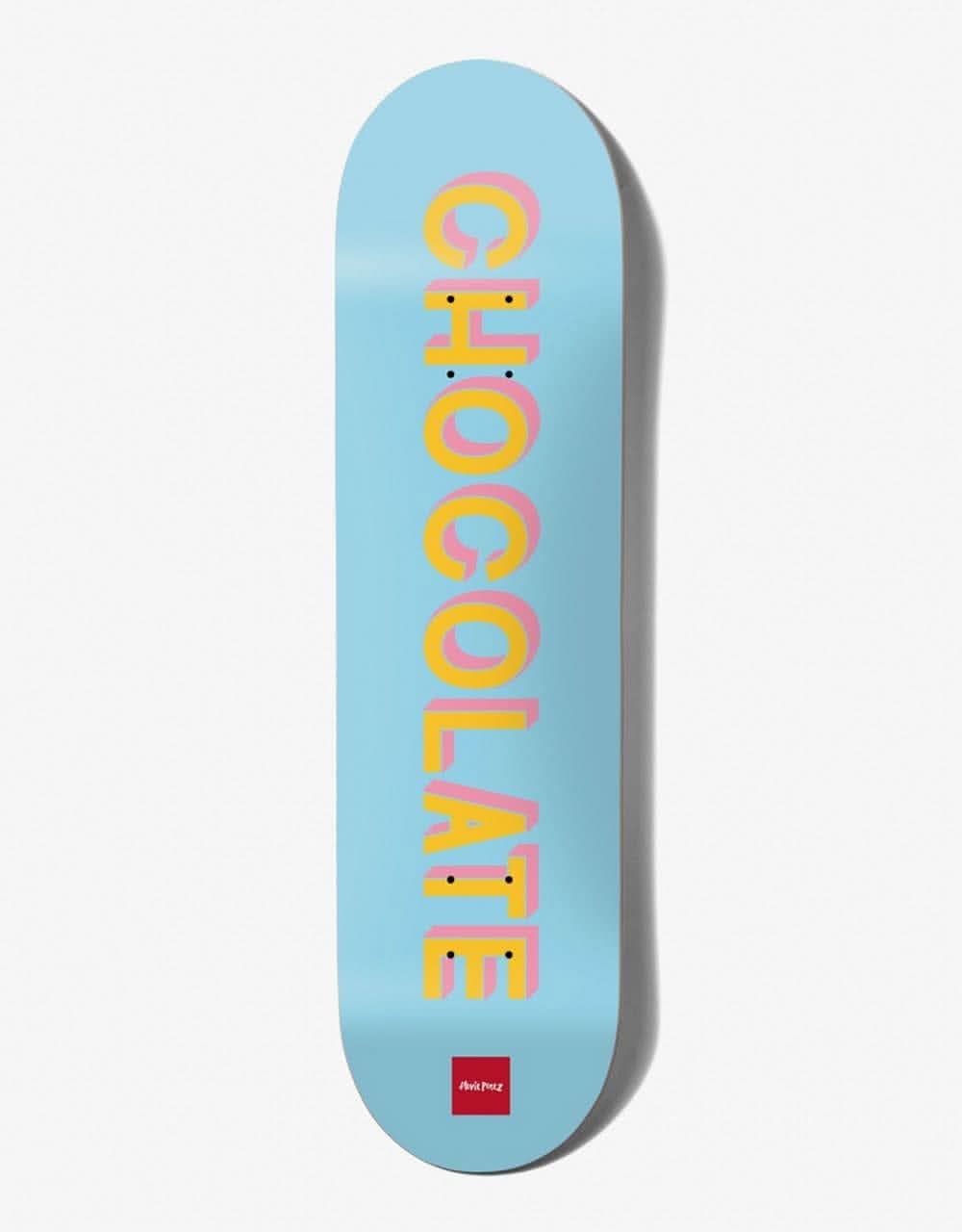 Chocolate Perez Bar Logo Skateboard Deck - 8.375"