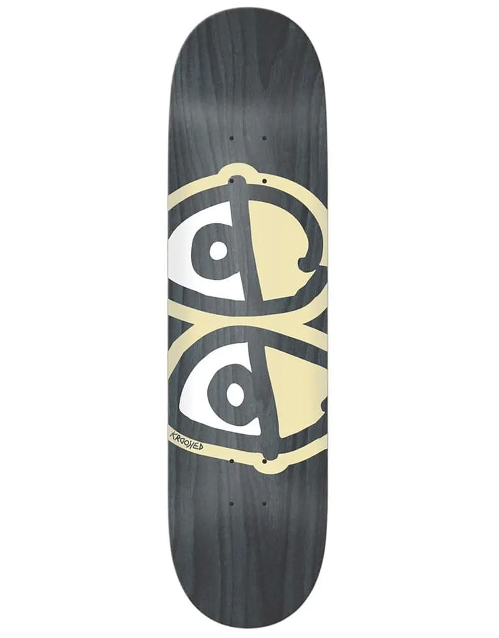 Krooked Team Eyes Skateboard Deck - 8.5"