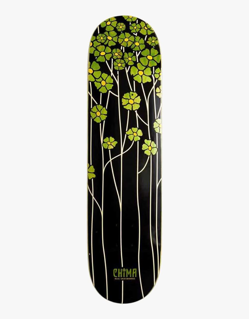 Real Chima Poppy Fields Redux Skateboard Deck - 8.25"