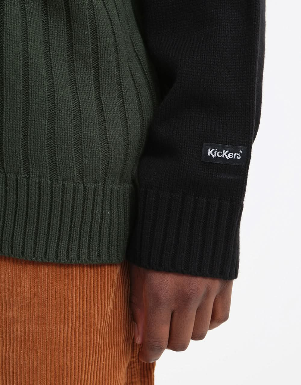 Kickers® Pub Knit - Black/Green