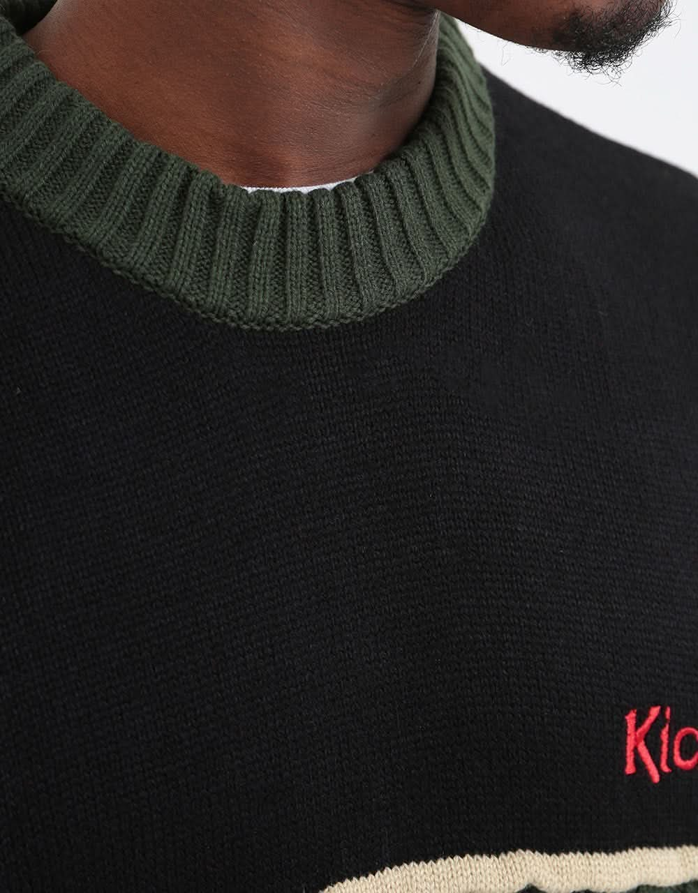 Kickers® Pub Knit - Black/Green