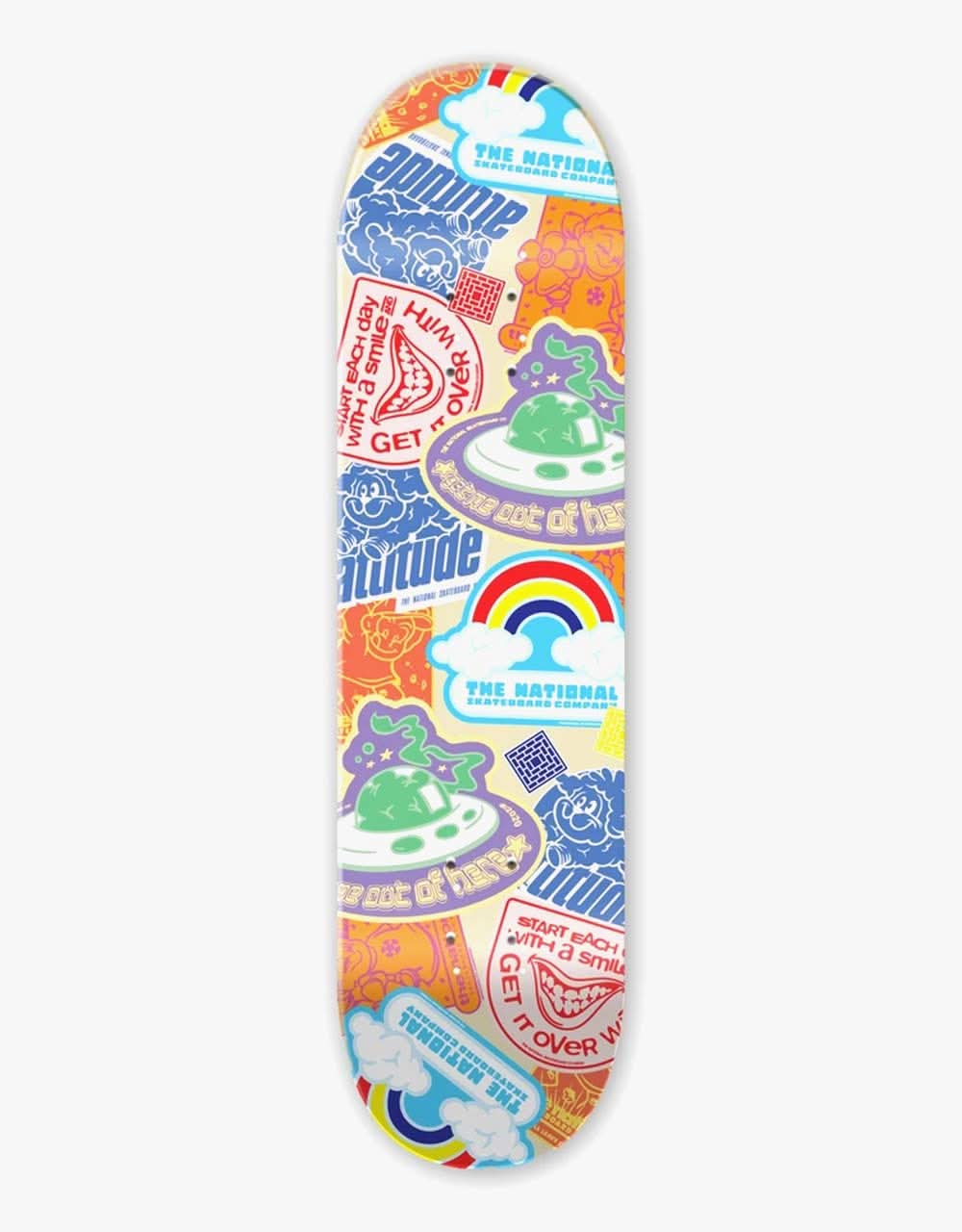 The National Skateboard Co. Slap It Skateboard Deck - 8.25"