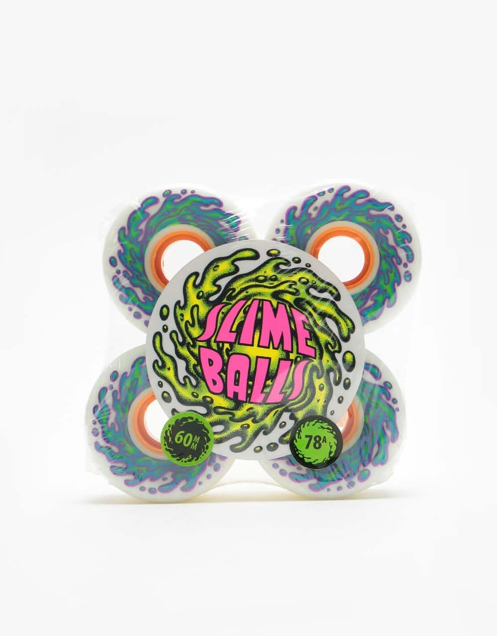 Santa Cruz Slime Balls OG 78a Skateboard Wheel - 60mm