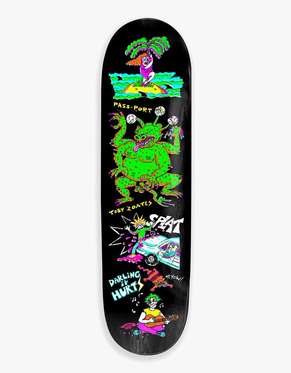 Pass Port Zoates Darling Skateboard Deck - 8.25"