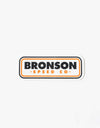 Bronson Speed Co. Patch Sticker