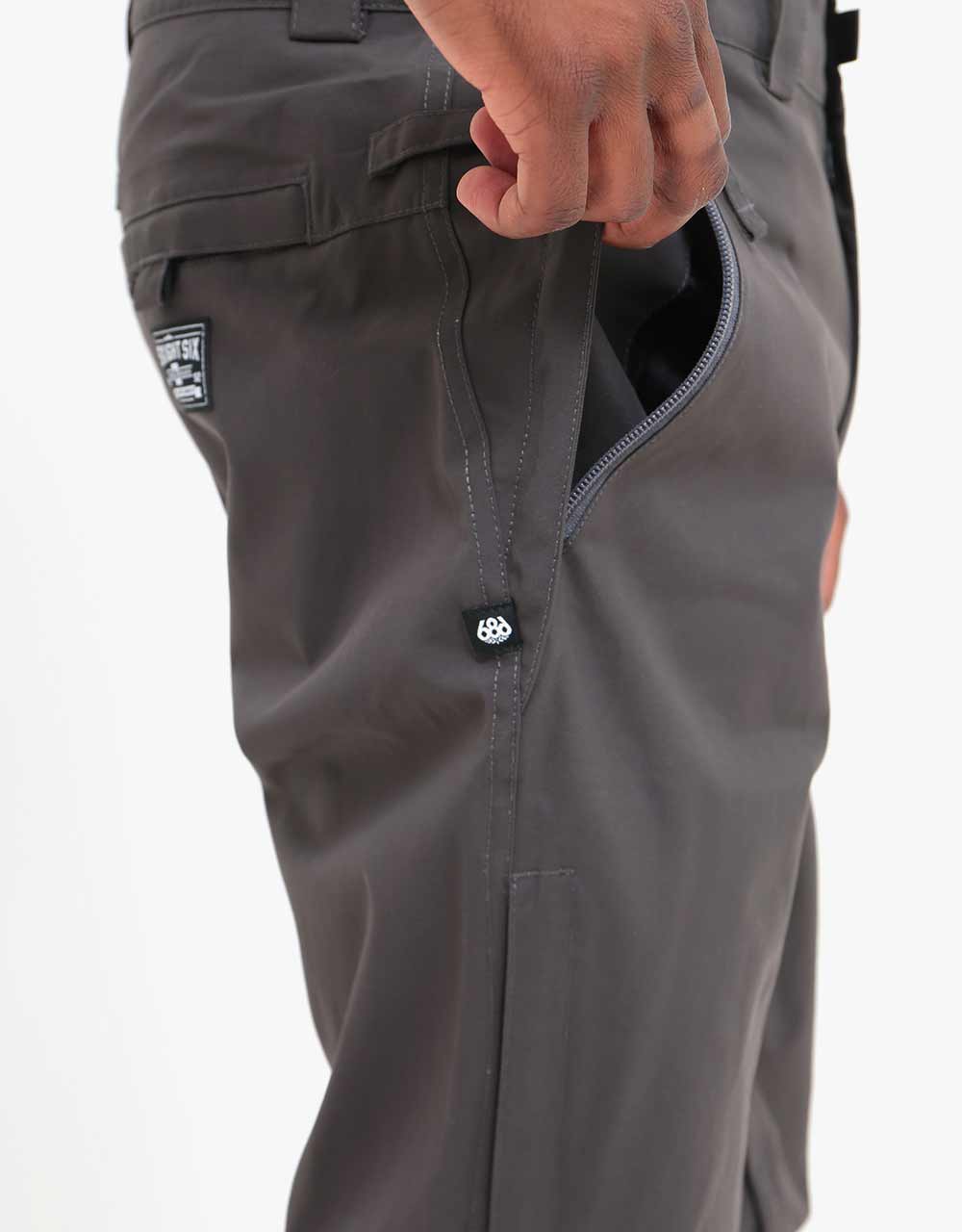 686 Standard Shell Snowboard Pants - Charcoal