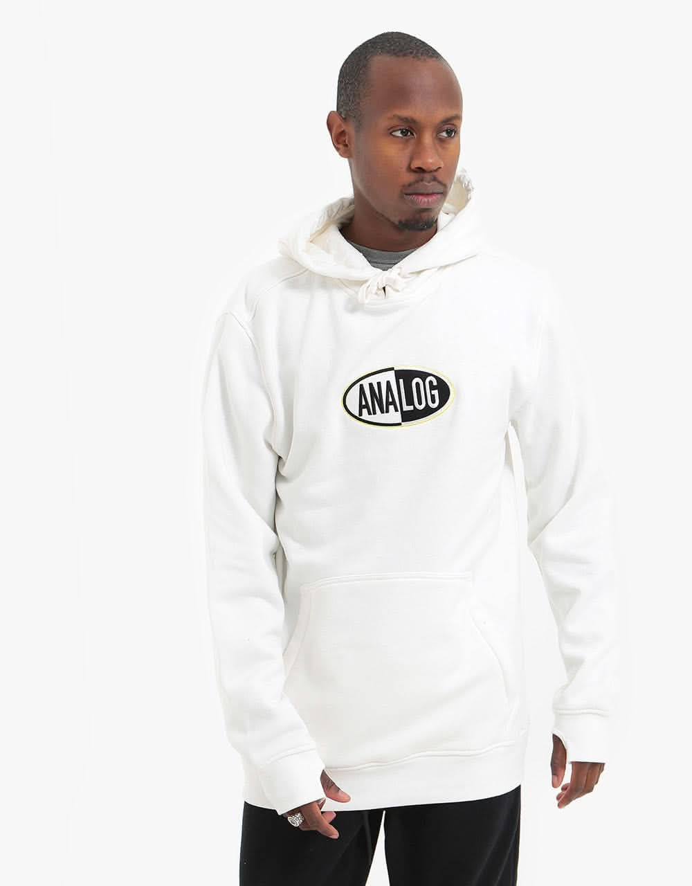 Analog Crux Pullover Hoodie - Stout White