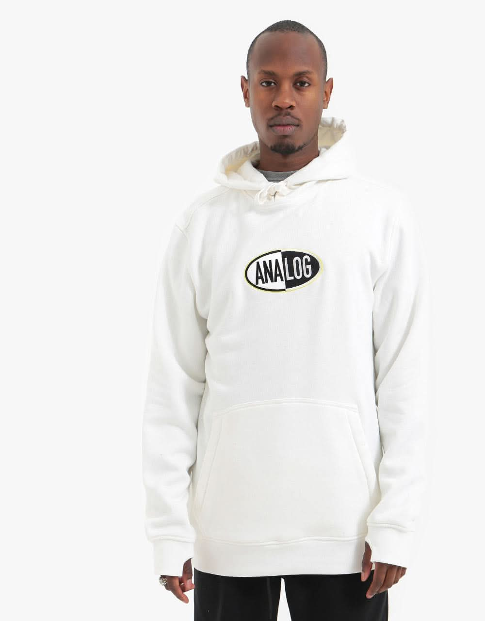 Analog Crux Pullover Hoodie - Stout White