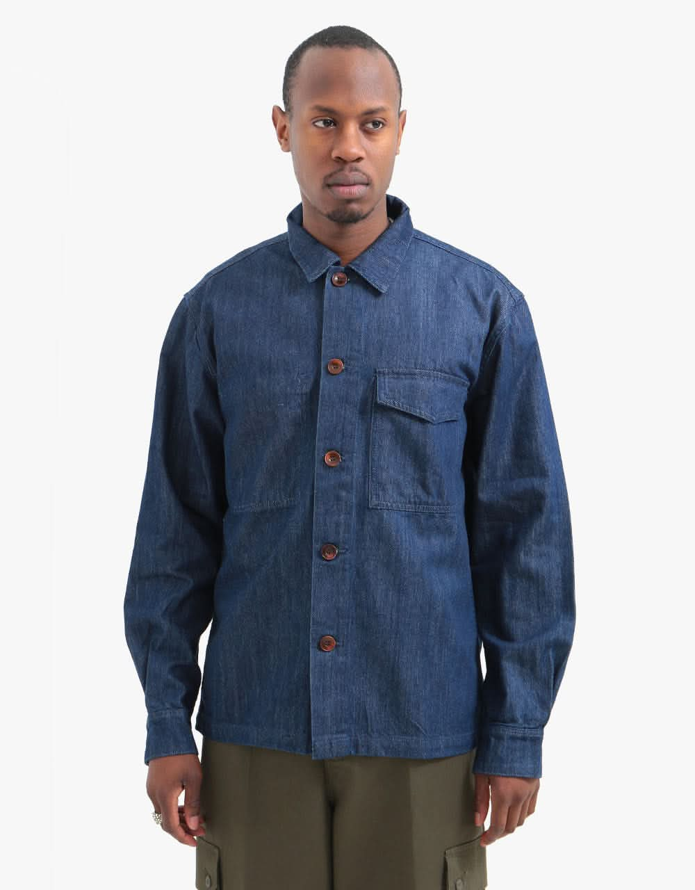 Uskees Lot #3003 L/S Work Shirt - Rinsed