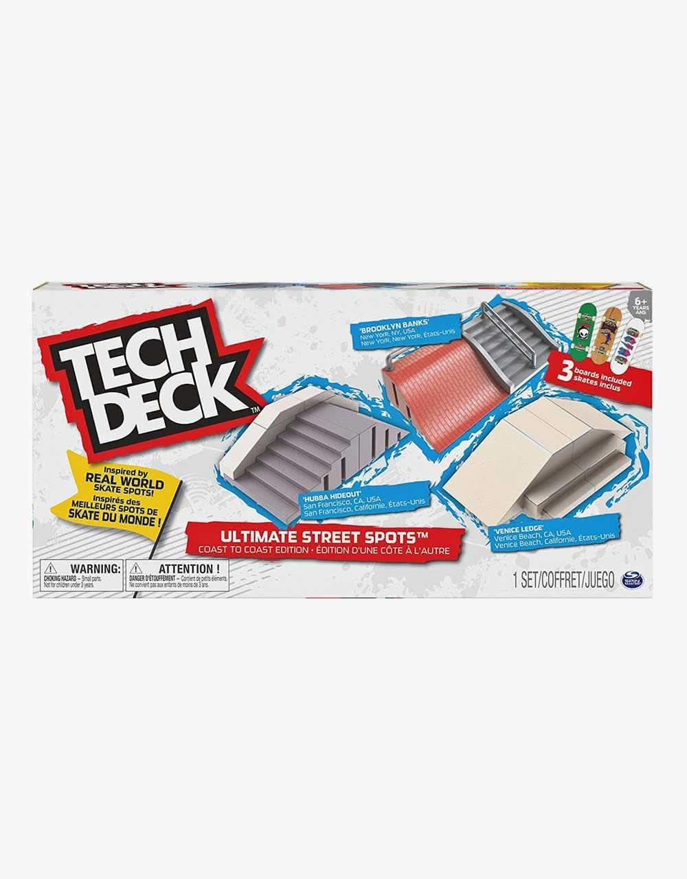 Tech Deck Fingerboard Ultimate Street Spots