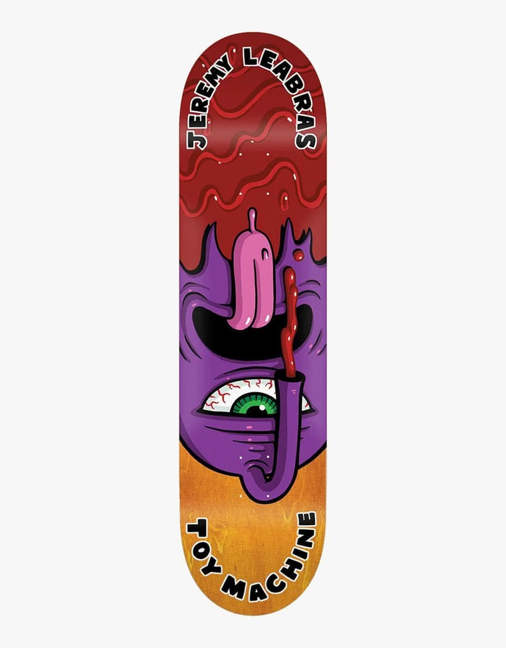 Toy Machine Leabres Fountain Skateboard Deck - 8"