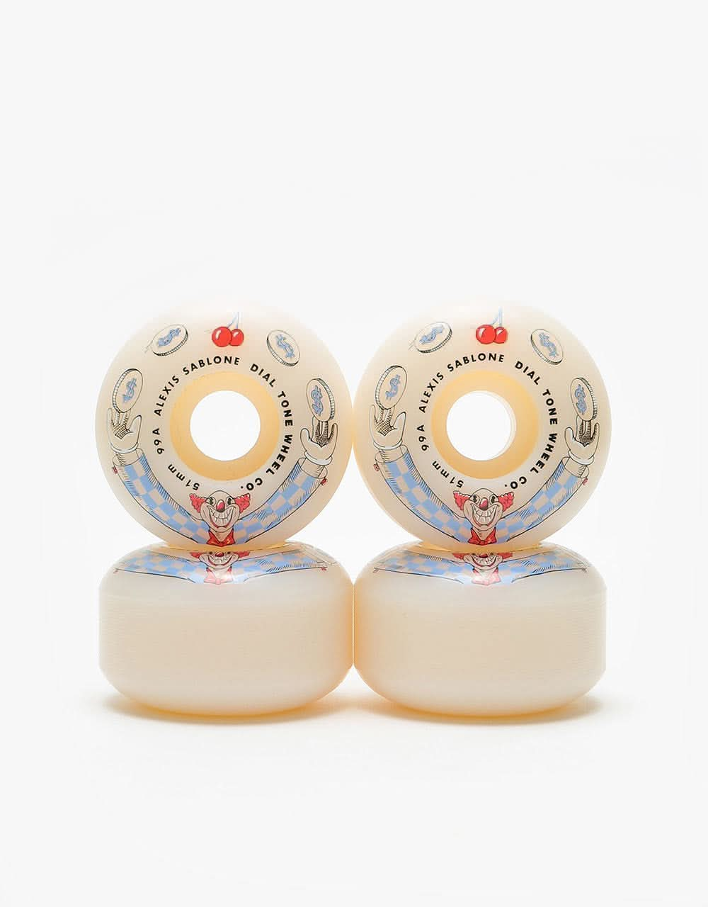 Dial Tone Sablone Wisecracker Standard 99a Skateboard Wheel - 51mm