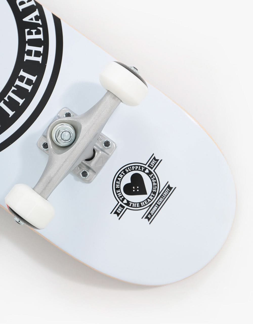 The Heart Supply Badge Logo Complete Skateboard - 8.25"