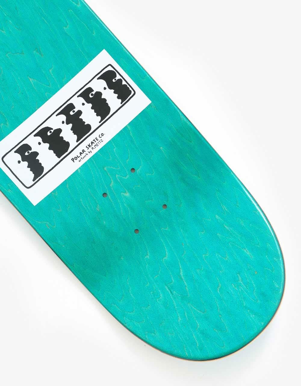 Polar Rozenberg Heads Skateboard Deck - 8"