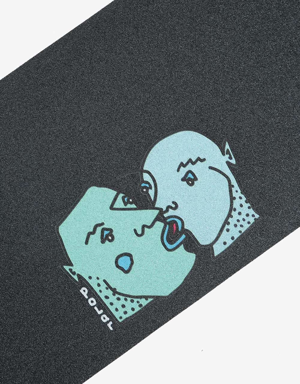 Polar Kissing Heads Face 9" Grip Tape Sheet