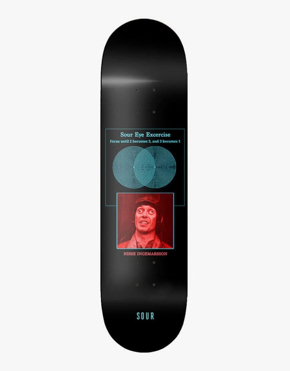 Sour Nisse Sour Eyes Skateboard Deck - 8.125"