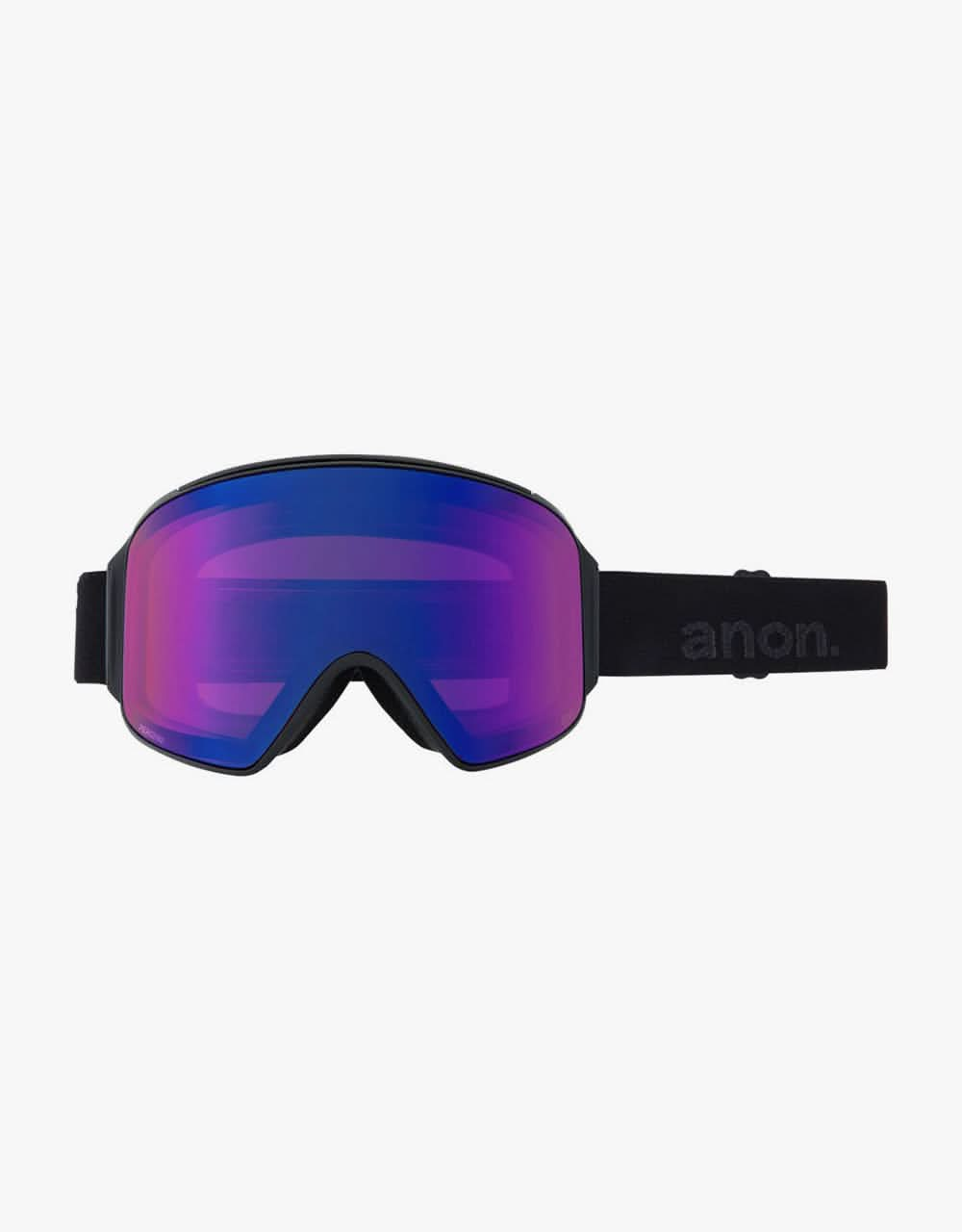 Anon M4 MFI® Face Mask Cylindrical Snowboard Goggles - Smoke/Perceive Sunny Onyx