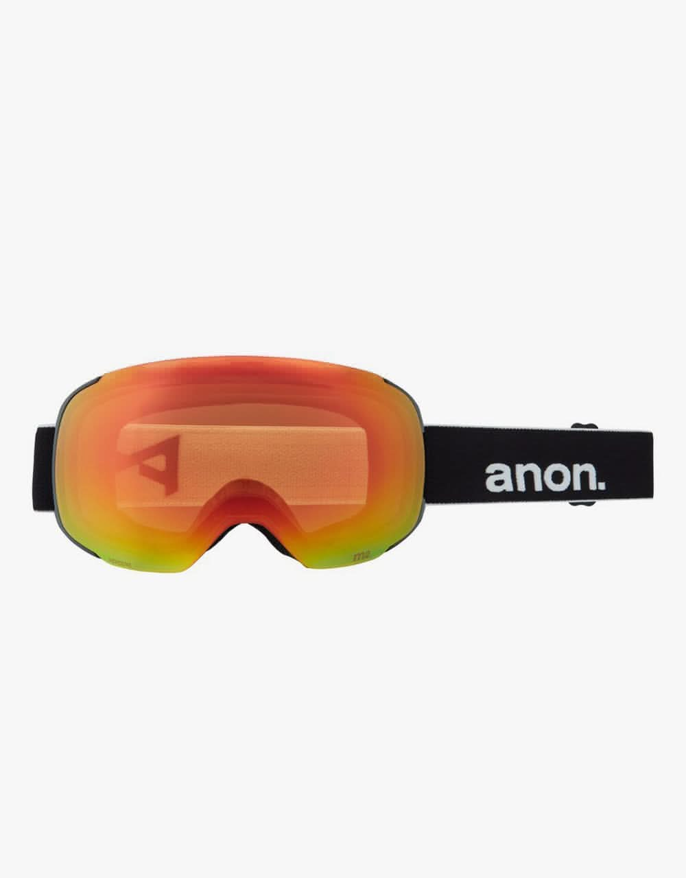 Anon M2 MFI® Snowboard Goggles - Black/Perceive Sunny Red