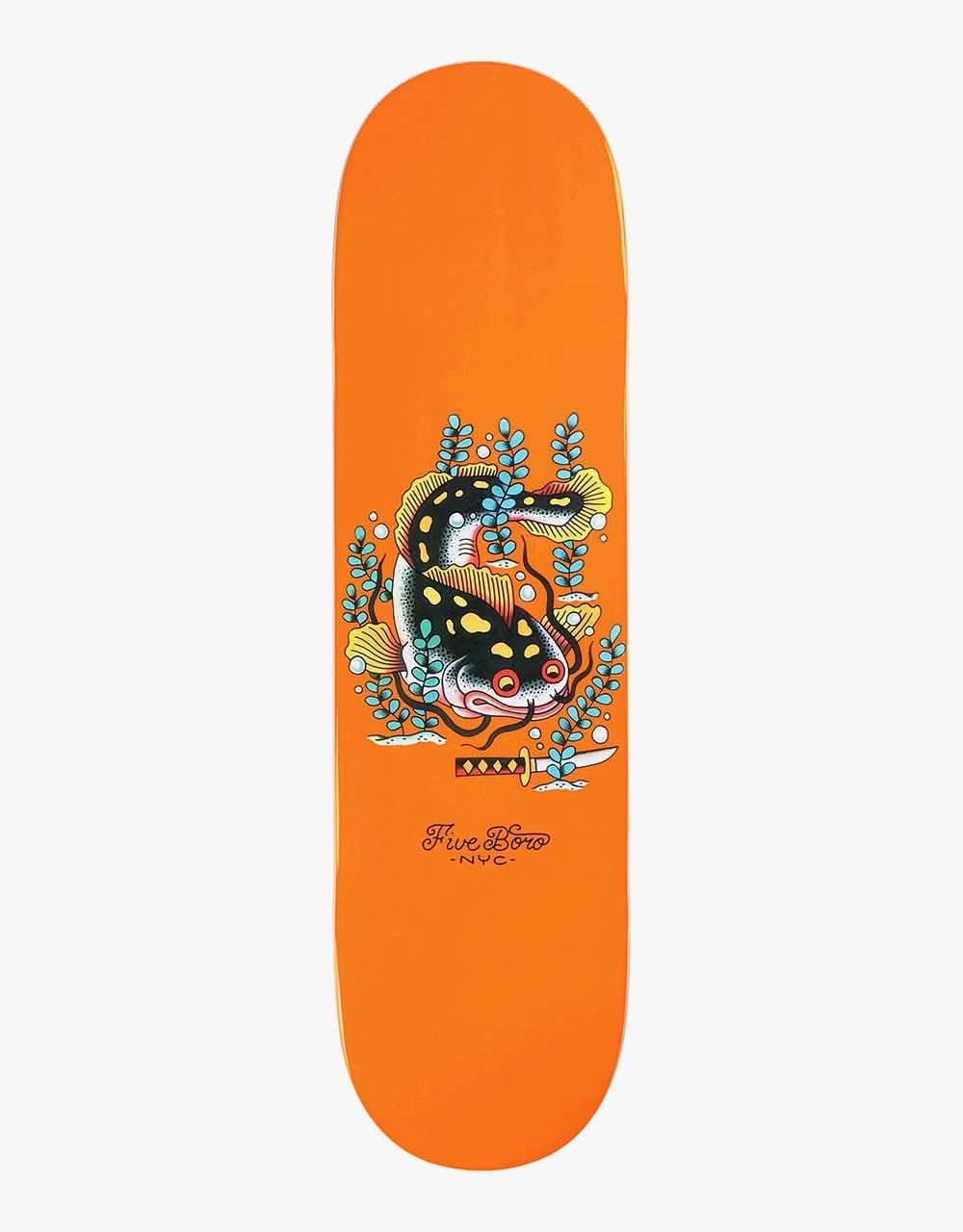 5Boro Brooklyn Catfish 'Fish Series' Skateboard Deck - 8.25"