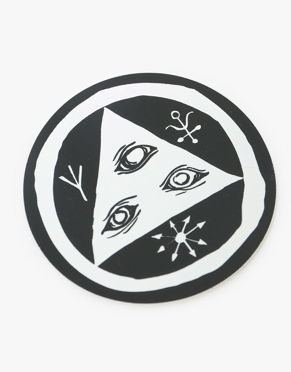 Welcome Talisman 3" Glow-In-The-Dark Sticker