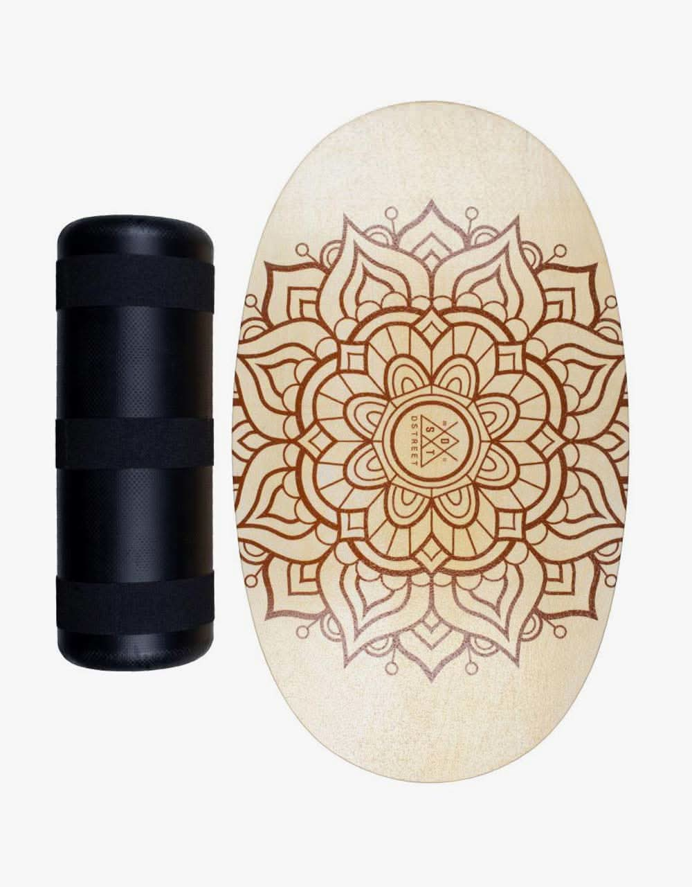 D Street Mandala Original Balance Board - 17.5" x 30"