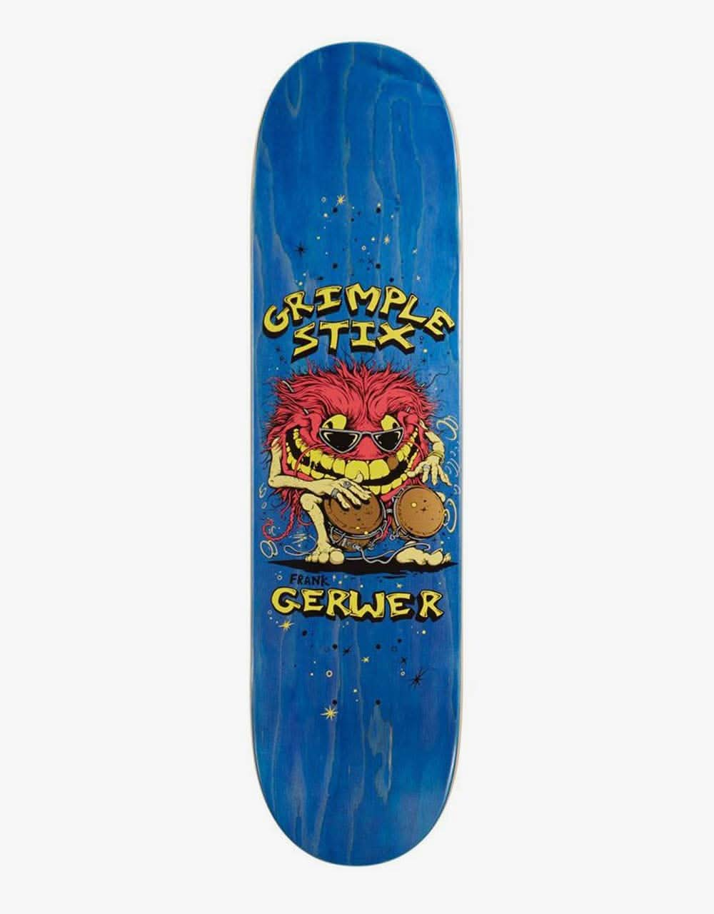 Anti Hero Gerwer Grimple Family Band Skateboard Deck - 8.06"