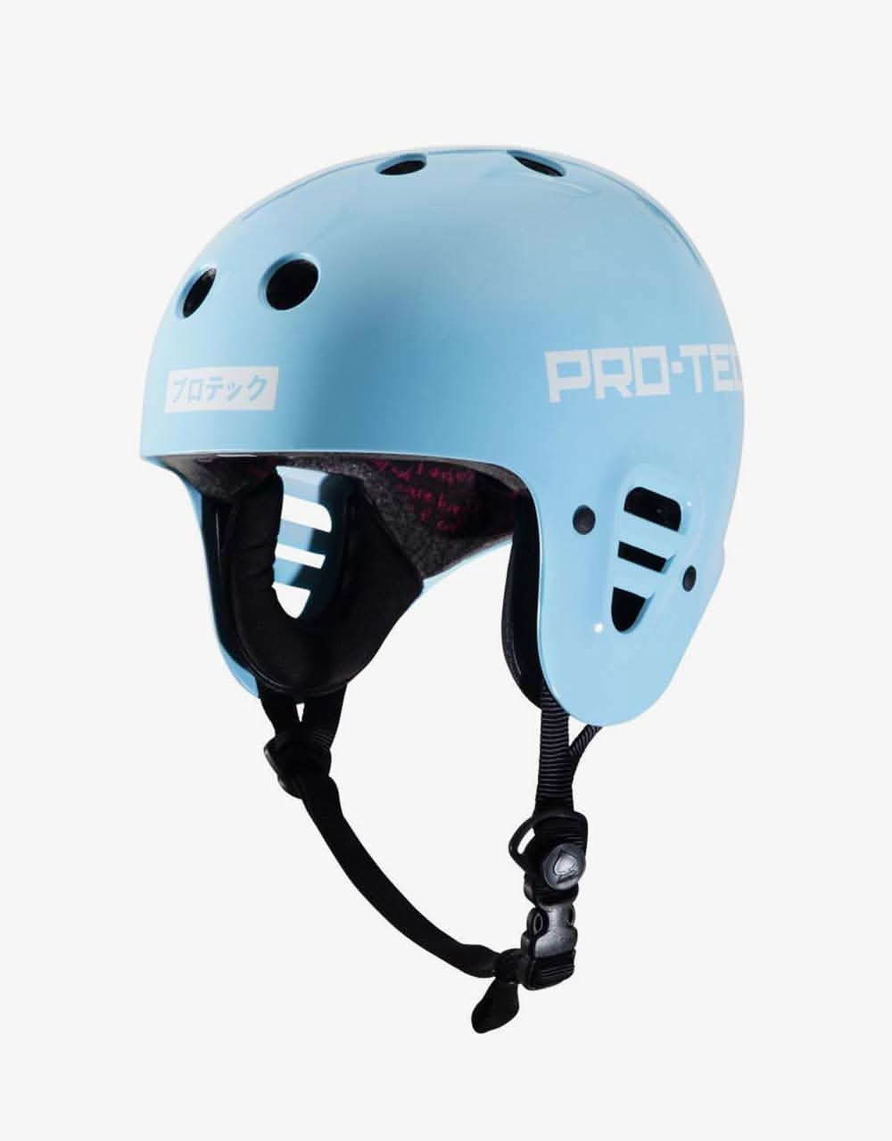 Pro-Tec Sky Brown Full Cut Certified Helmet - Blue