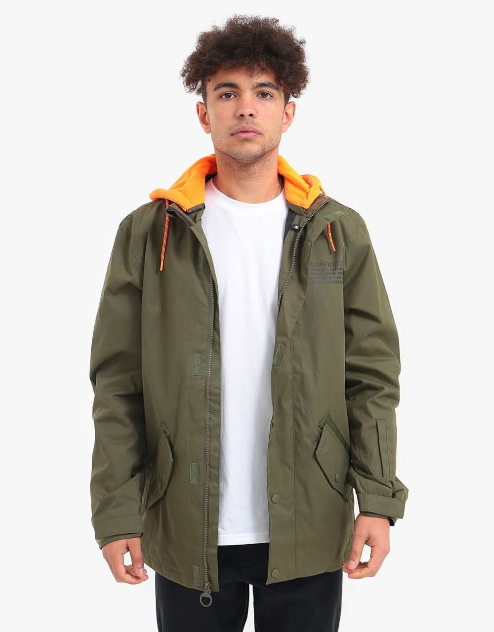 DC Union Snowboard Jacket - Olive Knight