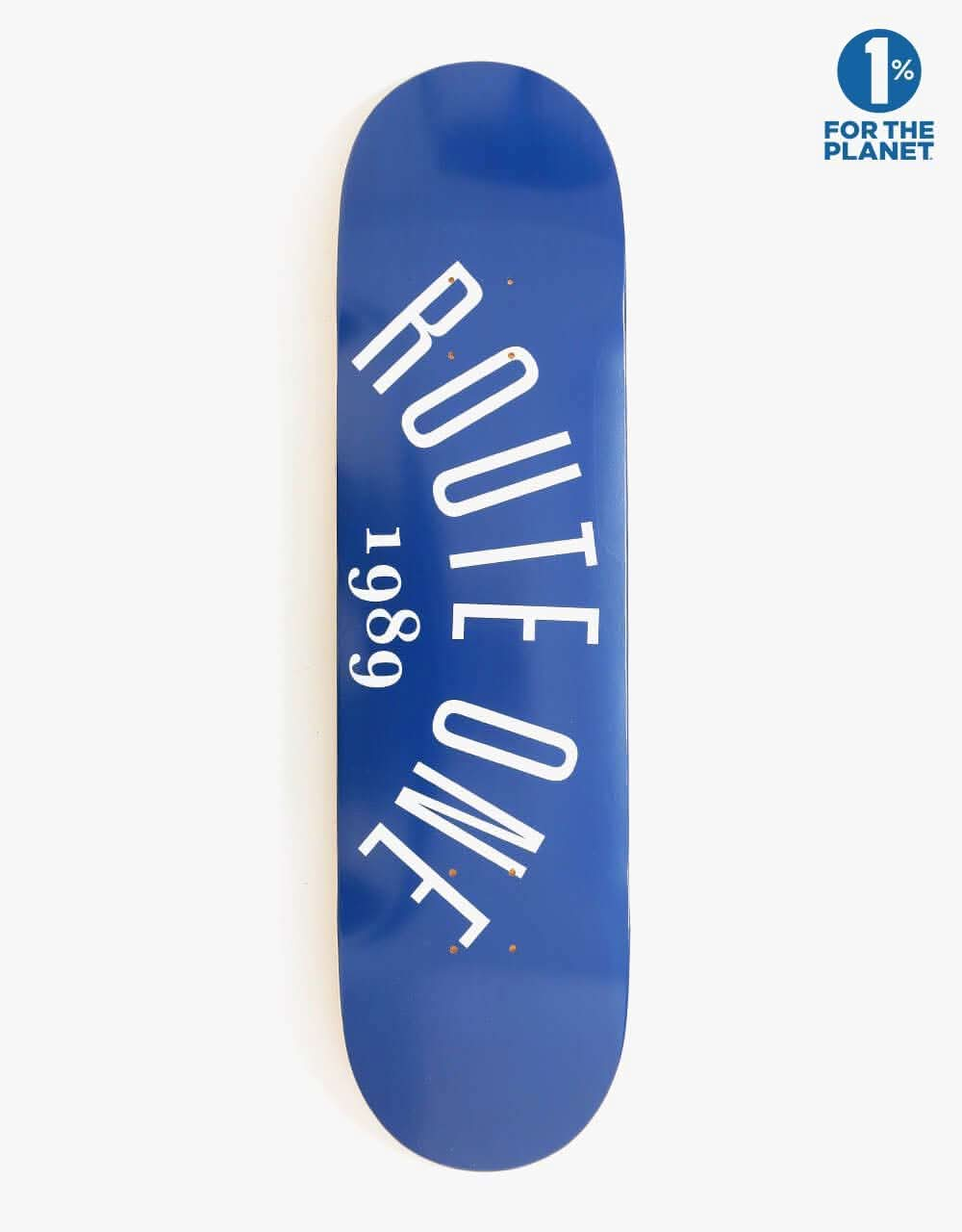 Route One Arch Logo 'OG Shape' Skateboard Deck - 8.25"